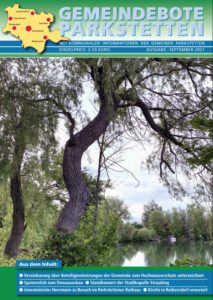 Große Weide stehend an einen Weiher