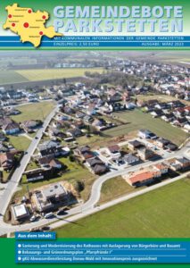 Industriegebiet und Parkstetten Wohnsiedlungen als Luftaufnahme
